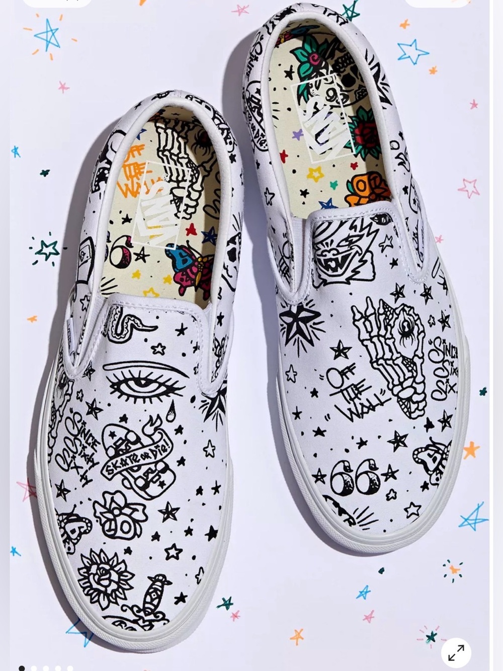 Vans U-Color Slip-On Sneaker Size 6.5